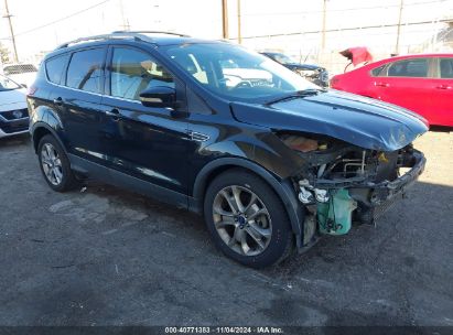 2015 FORD ESCAPE TITANIUM Black  Gasoline 1FMCU0J93FUA17788 photo #1