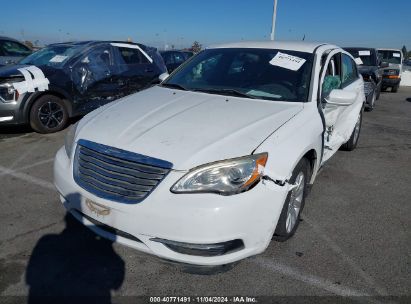 2012 CHRYSLER 200 TOURING White  Gasoline 1C3CCBBB9CN172599 photo #3