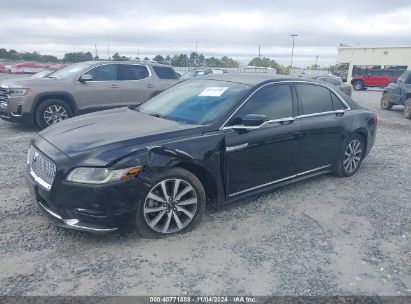 2018 LINCOLN CONTINENTAL LIVERY Black  Gasoline 1LN6L9HK7J5612644 photo #3