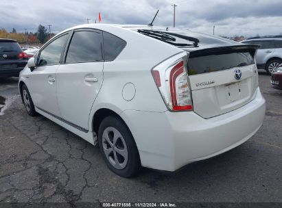 2014 TOYOTA PRIUS TWO White  Hybrid JTDKN3DUXE0391240 photo #4