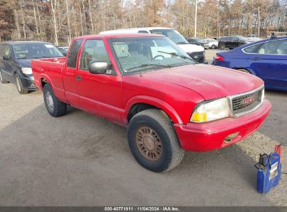 2000 GMC SONOMA SLS Red  Gasoline 1GTDT19W8Y8252596 photo #1