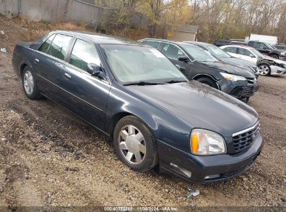 2001 CADILLAC DEVILLE DTS Blue  Gasoline 1G6KF549X1U228047 photo #1