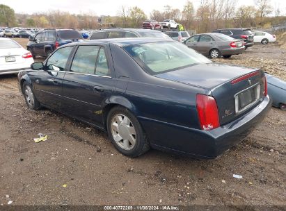 2001 CADILLAC DEVILLE DTS Blue  Gasoline 1G6KF549X1U228047 photo #4