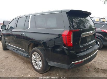 2023 GMC YUKON XL 4WD SLT Black  Diesel 1GKS2GKT0PR484586 photo #4