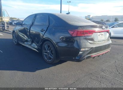 2021 KIA FORTE GT-LINE Black  Gasoline 3KPF34AD5ME413328 photo #4