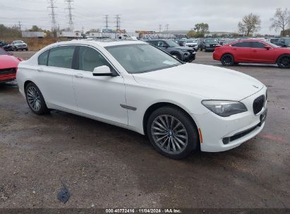 2012 BMW 7 SERIES 740LI White  Gasoline WBAKB4C51CC577072 photo #1