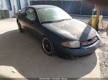 2004 CHEVROLET CAVALIER Black  Gasoline 1G1JC12FX47317566 photo #1