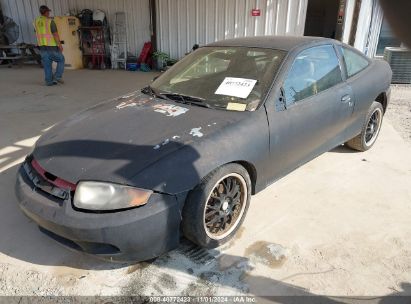 2004 CHEVROLET CAVALIER Black  Gasoline 1G1JC12FX47317566 photo #3