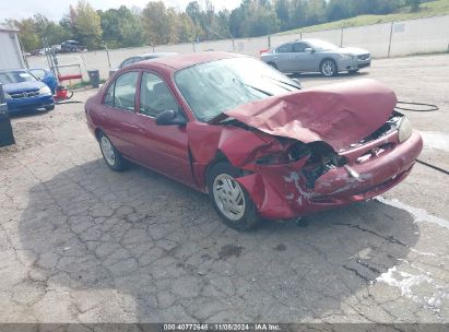 2001 FORD ESCORT Maroon  Gasoline 3FAFP13P01R125706 photo #1