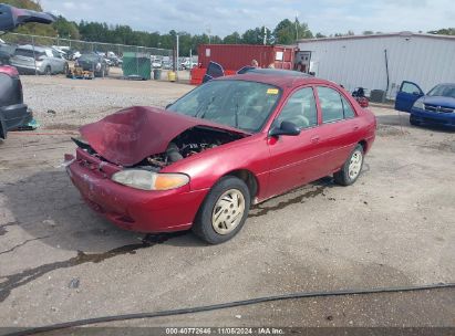 2001 FORD ESCORT Maroon  Gasoline 3FAFP13P01R125706 photo #3