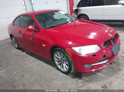 2011 BMW 335I XDRIVE Red  Gasoline WBAKF9C56BE619594 photo #1