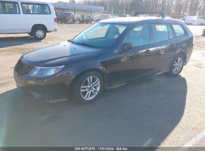 2011 SAAB 9-3 TURBO4 Black  Gasoline YS3FA5CY3B1306766 photo #3