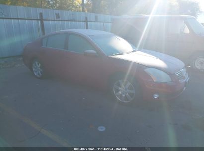 2005 NISSAN MAXIMA 3.5 SL Burgundy  Gasoline 1N4BA41E55C825034 photo #1