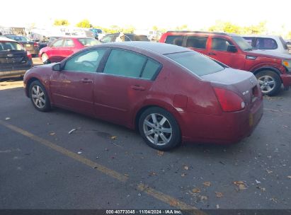 2005 NISSAN MAXIMA 3.5 SL Burgundy  Gasoline 1N4BA41E55C825034 photo #4