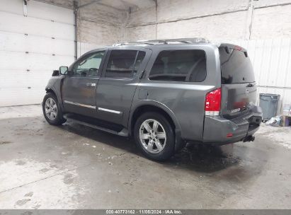 2012 NISSAN ARMADA PLATINUM Gray  Gasoline 5N1AA0NC6CN601419 photo #4