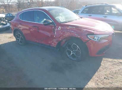 2019 ALFA ROMEO STELVIO TI LUSSO AWD Red  Gasoline ZASPAKBN9K7C57322 photo #1