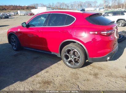 2019 ALFA ROMEO STELVIO TI LUSSO AWD Red  Gasoline ZASPAKBN9K7C57322 photo #4