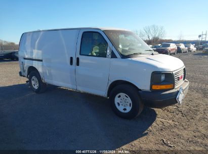 2010 GMC SAVANA 2500 WORK VAN White  Flexible Fuel 1GTZGFBA0A1163903 photo #1