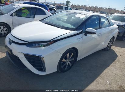 2019 TOYOTA MIRAI White  Other JTDBVRBD5KA006551 photo #3