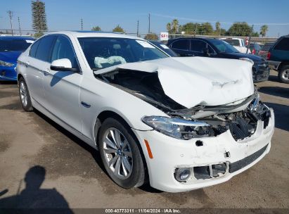 2015 BMW 528I White  Gasoline WBA5A5C56FD523707 photo #1