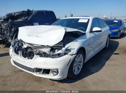 2015 BMW 528I White  Gasoline WBA5A5C56FD523707 photo #3