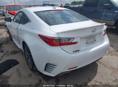 2016 LEXUS RC 200T White  Gasoline JTHHA5BC0G5002444 photo #4