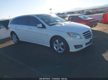 2011 MERCEDES-BENZ R 350 4MATIC White  Gasoline 4JGCB6FE9BA117954 photo #1