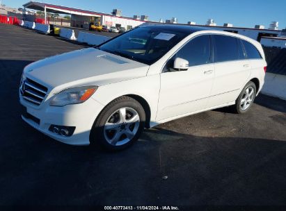 2011 MERCEDES-BENZ R 350 4MATIC White  Gasoline 4JGCB6FE9BA117954 photo #3