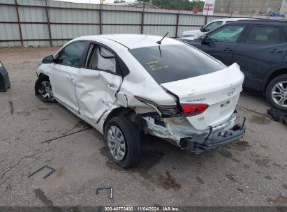 2021 HYUNDAI ACCENT SE White  Gasoline 3KPC24A61ME146891 photo #4