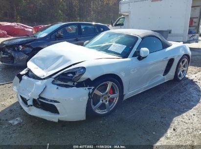 2017 PORSCHE 718 BOXSTER S White  Gasoline WP0CB2A87HS240623 photo #3