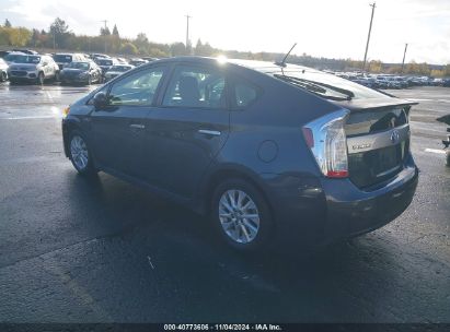 2012 TOYOTA PRIUS PLUG-IN ADVANCED Gray  Hybrid JTDKN3DP4C3010987 photo #4