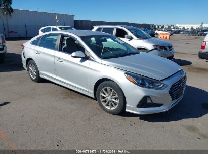 2019 HYUNDAI SONATA SE Silver  Gasoline 5NPE24AF0KH799844 photo #1