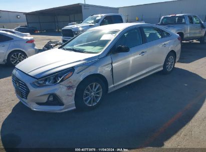 2019 HYUNDAI SONATA SE Silver  Gasoline 5NPE24AF0KH799844 photo #3