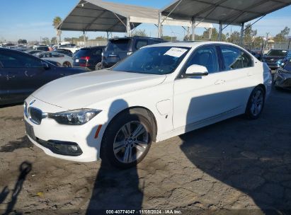 2017 BMW 330E IPERFORMANCE White  Hybrid WBA8E1C30HA159345 photo #3