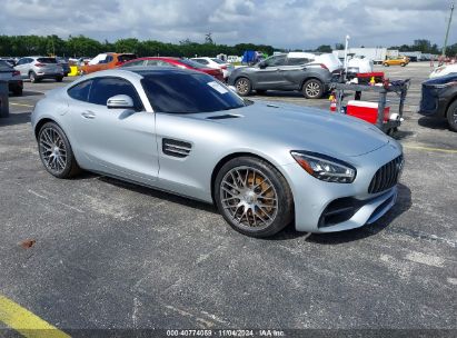 2020 MERCEDES-BENZ AMG GT COUPE Silver  Gasoline WDDYJ7HA4LA025414 photo #1