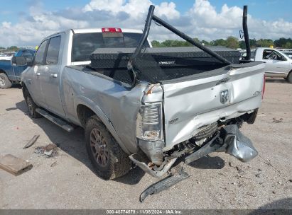 2017 RAM 2500 LARAMIE  4X4 6'4 BOX Silver  Diesel 3C6UR5FL2HG569775 photo #4