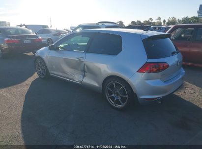 2016 VOLKSWAGEN GOLF GTI S 2-DOOR Silver  Gasoline 3VWYT7AU0GM055234 photo #4