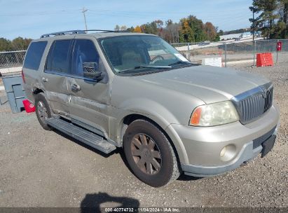 2004 LINCOLN NAVIGATOR LUXURY Champagne  Gasoline 5LMFU27R34LJ03408 photo #1