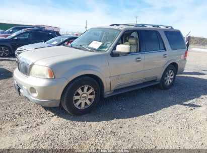 2004 LINCOLN NAVIGATOR LUXURY Champagne  Gasoline 5LMFU27R34LJ03408 photo #3