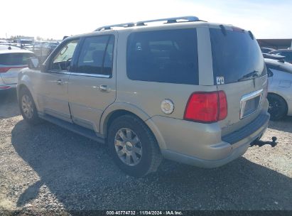 2004 LINCOLN NAVIGATOR LUXURY Champagne  Gasoline 5LMFU27R34LJ03408 photo #4