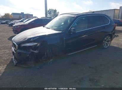 2018 BMW X5 XDRIVE35I Blue  Gasoline 5UXKR0C56J0Y04499 photo #3