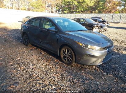 2022 KIA FORTE LXS Gray  Gasoline 3KPF24AD9NE496265 photo #1