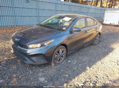 2022 KIA FORTE LXS Gray  Gasoline 3KPF24AD9NE496265 photo #3