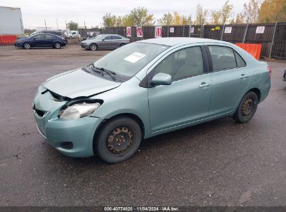 2009 TOYOTA YARIS Green  Gasoline JTDBT903491309878 photo #3