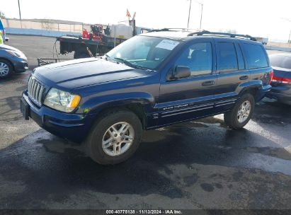 2004 JEEP GRAND CHEROKEE LAREDO Dark Blue  Gasoline 1J4GX48S34C340636 photo #3