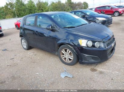 2015 CHEVROLET SONIC LS AUTO Black  Gasoline 1G1JA6SH3F4166563 photo #1