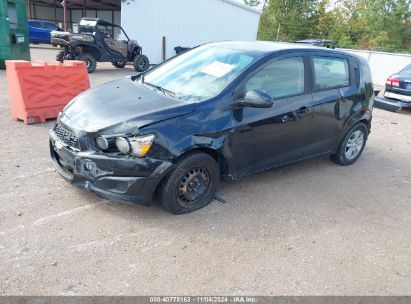 2015 CHEVROLET SONIC LS AUTO Black  Gasoline 1G1JA6SH3F4166563 photo #3