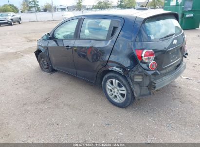 2015 CHEVROLET SONIC LS AUTO Black  Gasoline 1G1JA6SH3F4166563 photo #4