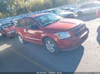 2008 DODGE CALIBER SE Orange  Gasoline 1B3HB28B58D680983 photo #1