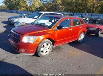 2008 DODGE CALIBER SE Orange  Gasoline 1B3HB28B58D680983 photo #3